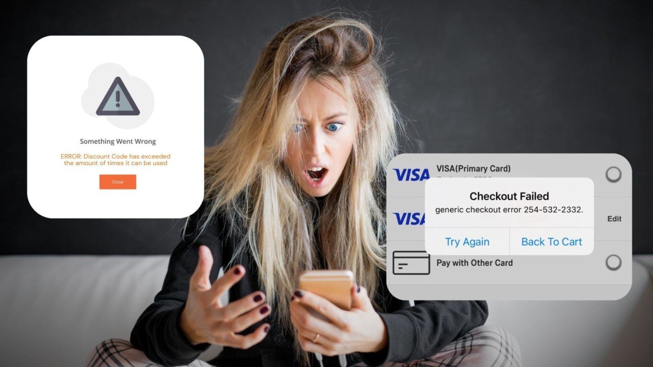 checkout error